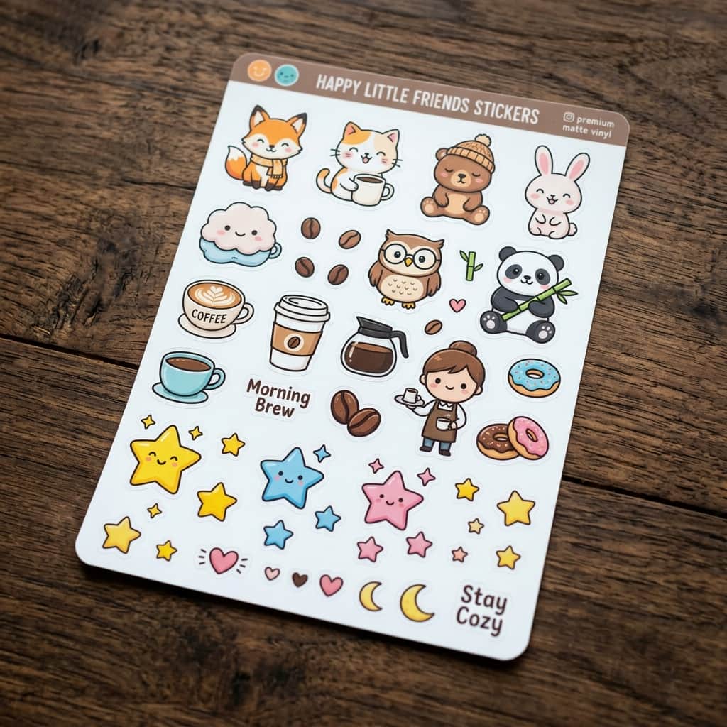 Make Custom Vinyl Stickers at Home with Midjourney