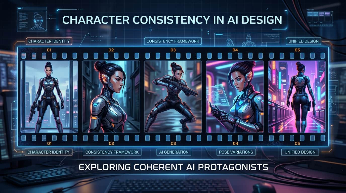 Midjourney Character Consistency Banner